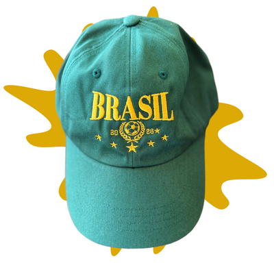 Boné Brasil Hexa 2026 - Verde