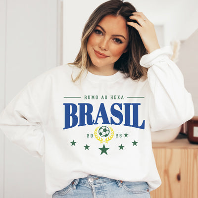 Rumo ao Hexa Brasil Sweatshirt