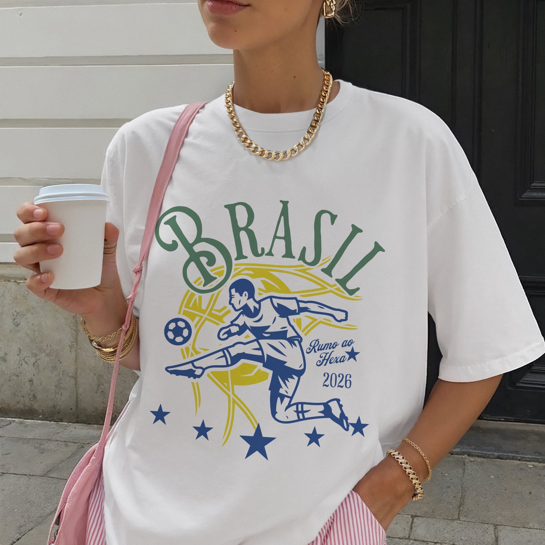 Brasil Rumo Ao Hexa T-Shirt